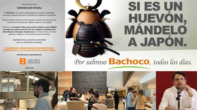 Se deslinda Bachoco de meme que hace referencia a viaje de "Andy" López a Japón