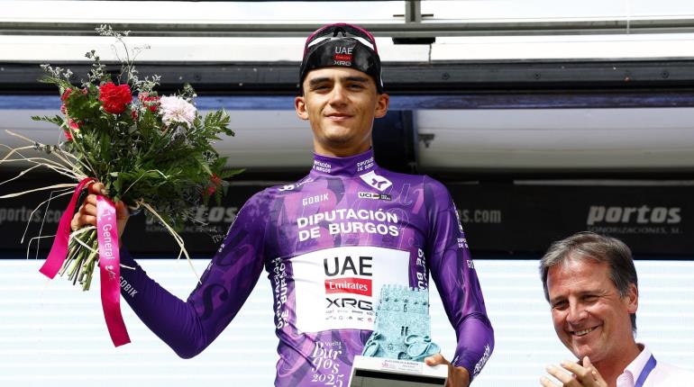 Isaac del Toro gana la Vuelta a Burgos en España