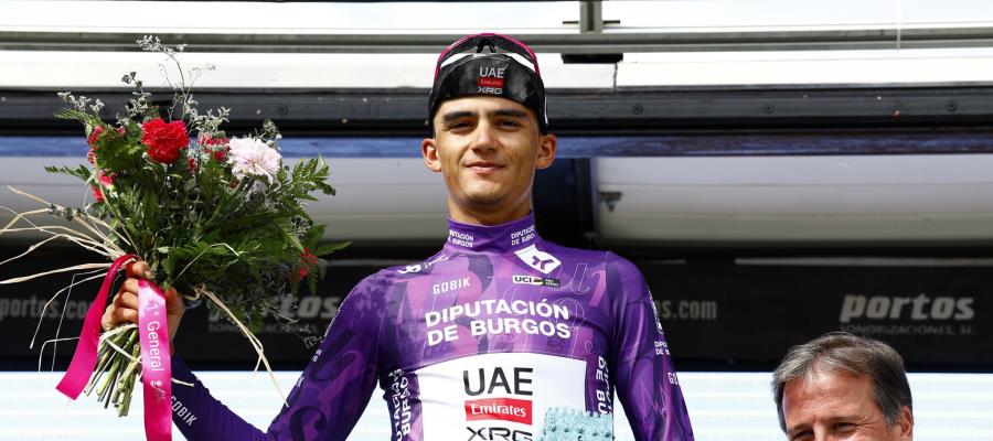 Isaac del Toro gana la Vuelta a Burgos en España Isaac del Toro gana la Vuelta a Burgos en España