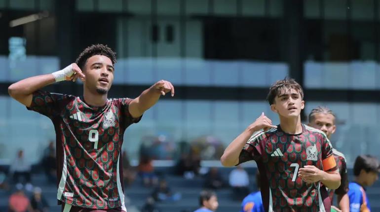 México avanza a la final del Campeonato Sub-15 de la Concacaf