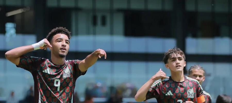 México avanza a la final del Campeonato Sub-15 de la Concacaf