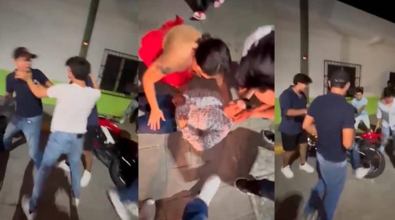 Difunden video de campal entre jóvenes en Centla