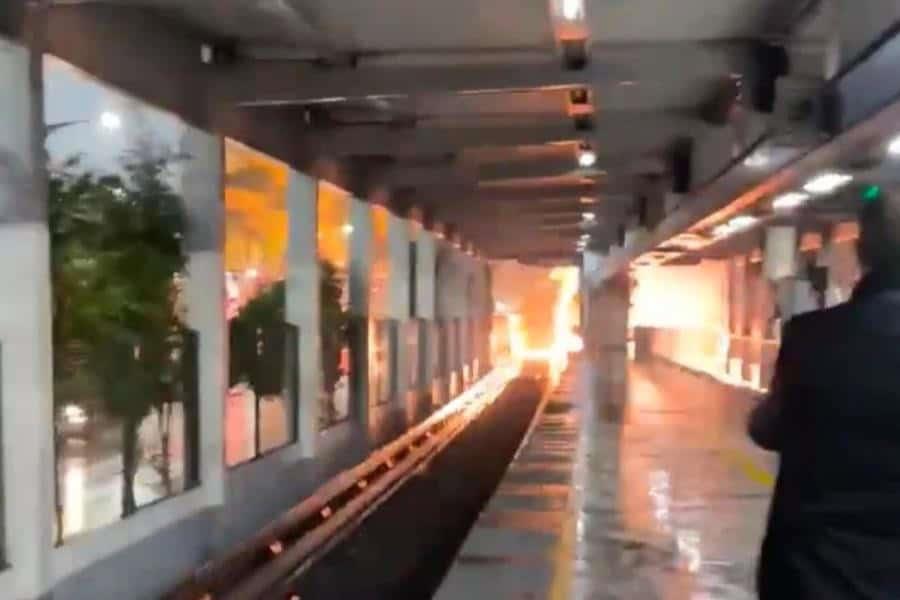 Reportan explosión en estación San Antonio Abad de la Línea 2 del Metro de la CDMX