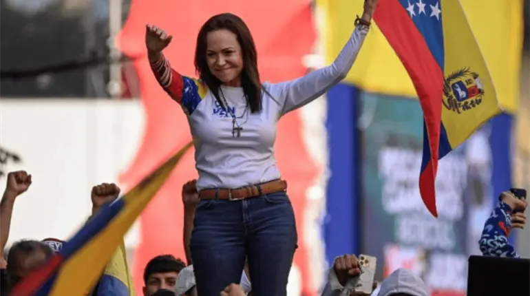 "Las cosas van a moverse rápido": Corina Machado se dice optimista por nueva recompensa contra Maduro