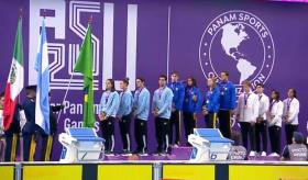 México rompe récords en natación de los Panamericanos Junior