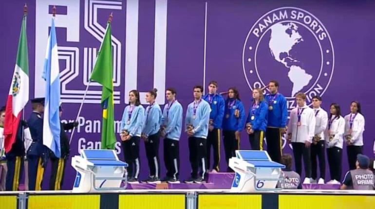 México rompe récords en natación de los Panamericanos Junior