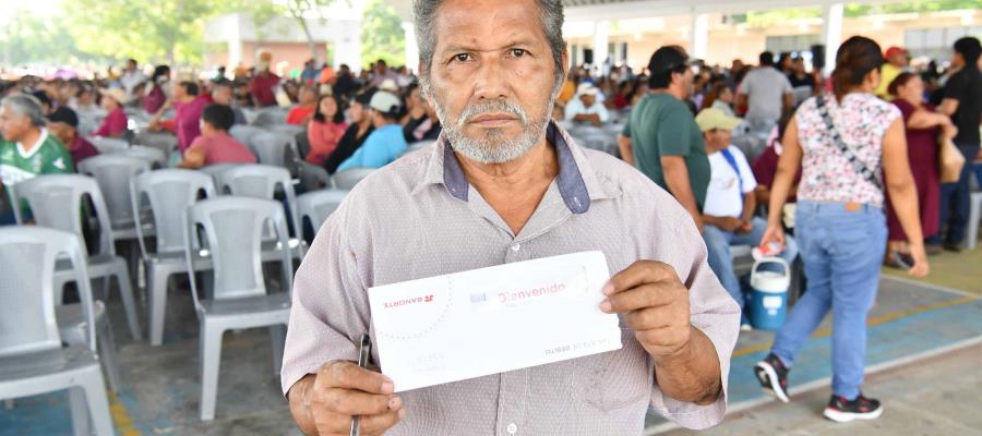 Del 18 al 21 de agosto, pago del cuarto bimestre del programa "Bienestar y Plenitud" en Tabasco
