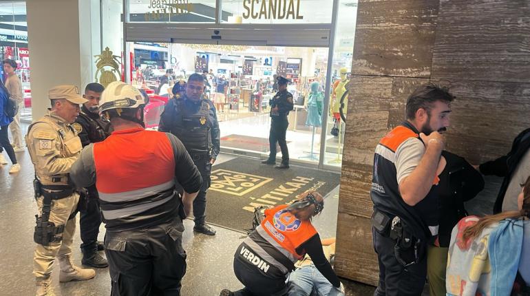 Se desploma elevador en Plaza Mítikah en la CDMX; hay 2 lesionados