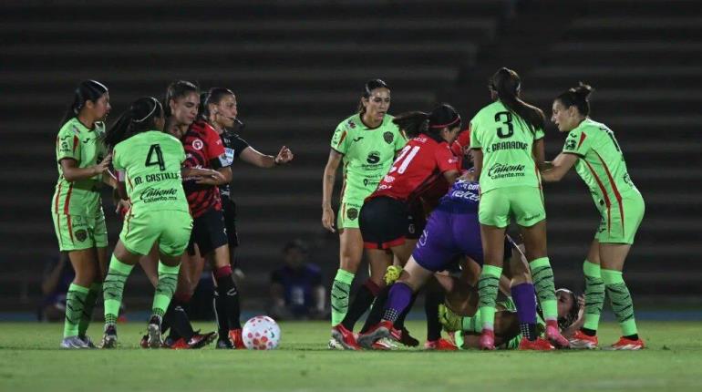 Suspenden con 4 juegos a Miah Zuazua y Natividad Martínez por conducta violenta en Liga Mx Femenil