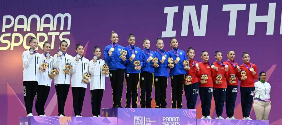 Con oro y plata, tabasqueña Fernanda Ramírez cierra participación en Panamericanos Junior 2025