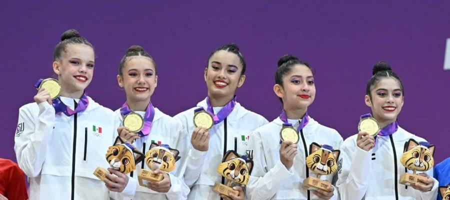 Tabasqueña Fernanda Ramírez consigue oro en gimnasia rítmica en Panamericanos Junior