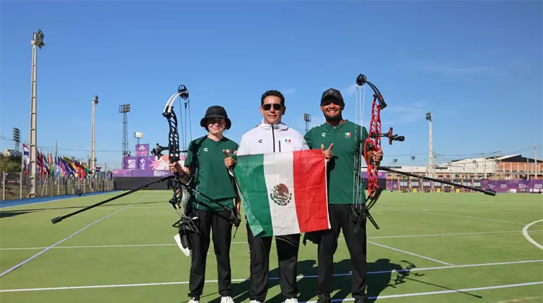 México suma medallas en gimnasia, tiro deportivo, squash y tiro con arco en Panamericanos Junior