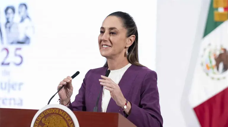 Celebra Sheinbaum incremento de derrama por turismo en México; "alertas de viaje no tienen mucho impacto"