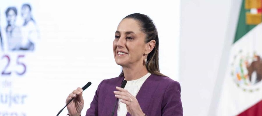 Celebra Sheinbaum incremento de derrama por turismo en México; "alertas de viaje no tienen mucho impacto"