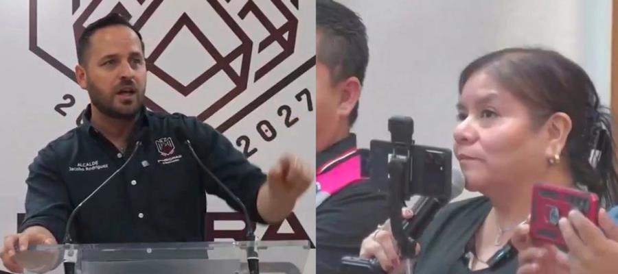 Alcalde en Coahuila se molesta y confronta a periodista por pregunta sobre antidoping Alcalde en Coahuila se molesta y confronta a periodista por pregunta sobre antidoping