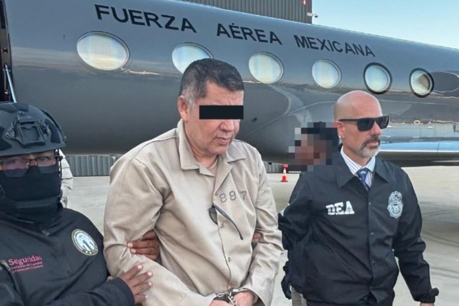 Jefe de la DEA recibió personalmente a ´El Cuini´ a su llegada a EE. UU.