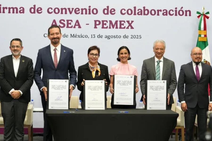 Pemex y ASEA firman convenio para monitorear emisiones en estaciones de servicio
