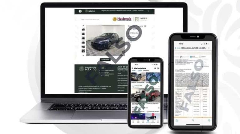 Alerta INDEP sobre fraudes cibernéticos con la imagen institucional del organismo