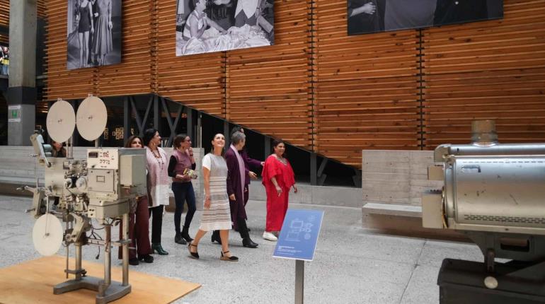 Sheinbaum celebra Día del Cine Mexicano en Cineteca de Chapultepec; destaca recuperación del espacio
