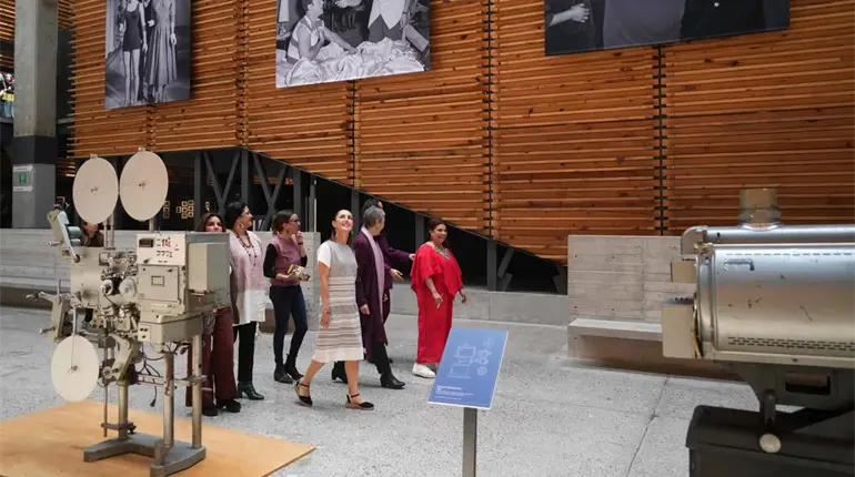 Sheinbaum celebra Día del Cine Mexicano en Cineteca de Chapultepec; destaca recuperación del espacio