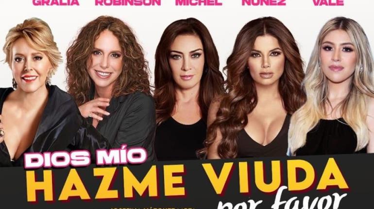 Margarita Gralia, Anette Michel y Aleida Núñez en octubre en Villahermosa con obra de teatro