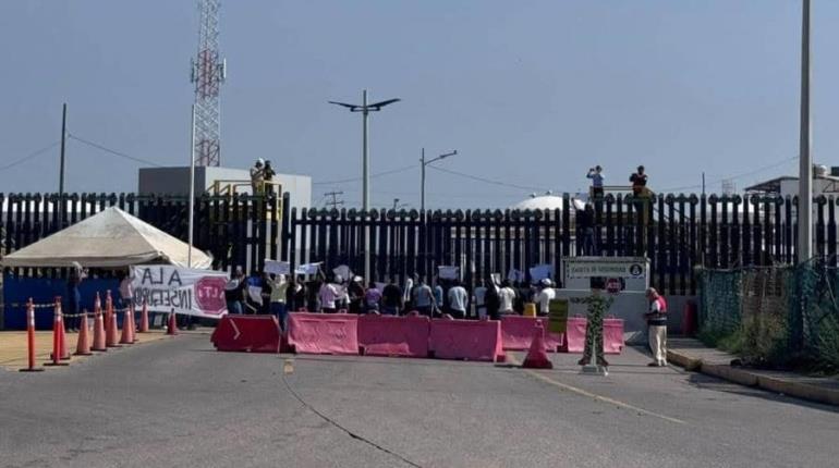 Realizan en Paraíso simulacro de protección al Puerto de Dos Bocas contra protesta social