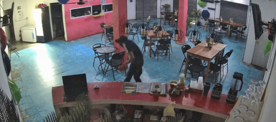 Lo detienen en Balancán por robar comercio; familia devuelve lo hurtado
