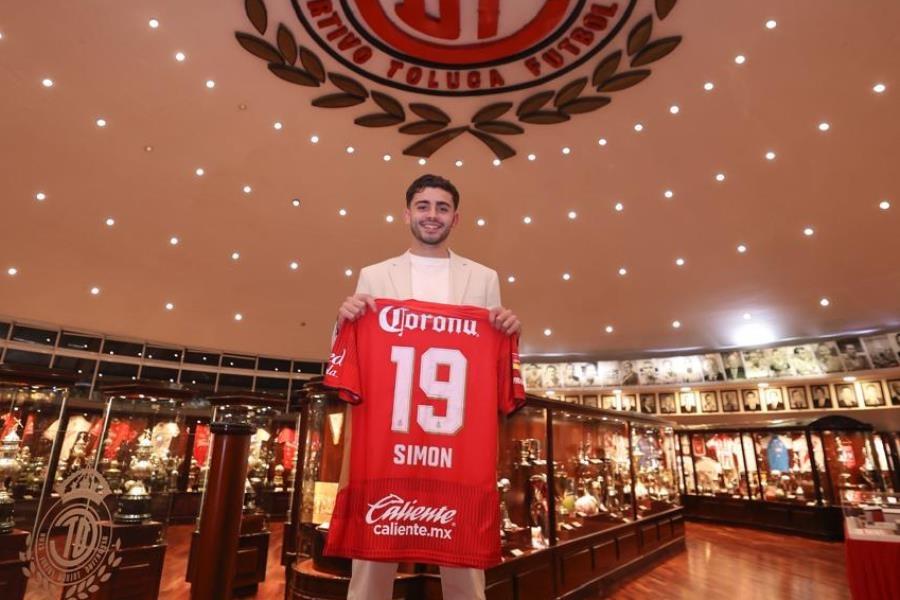 Santiago Simón es nuevo jugador del Toluca