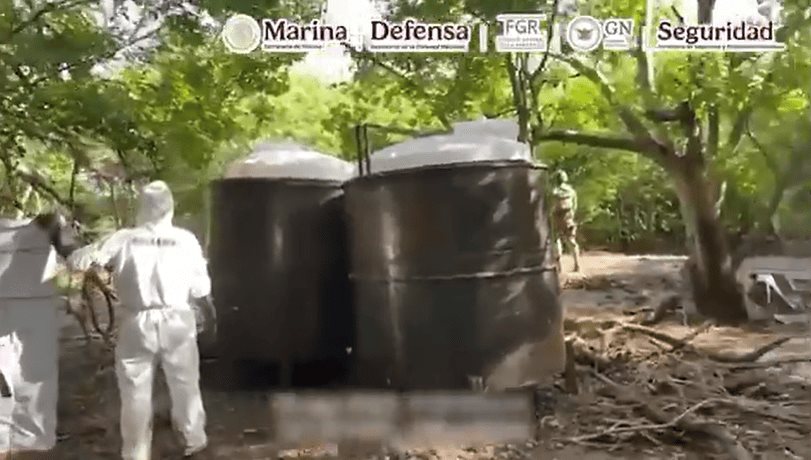 Desmantela Semar narcolaboratorio en Nayarit