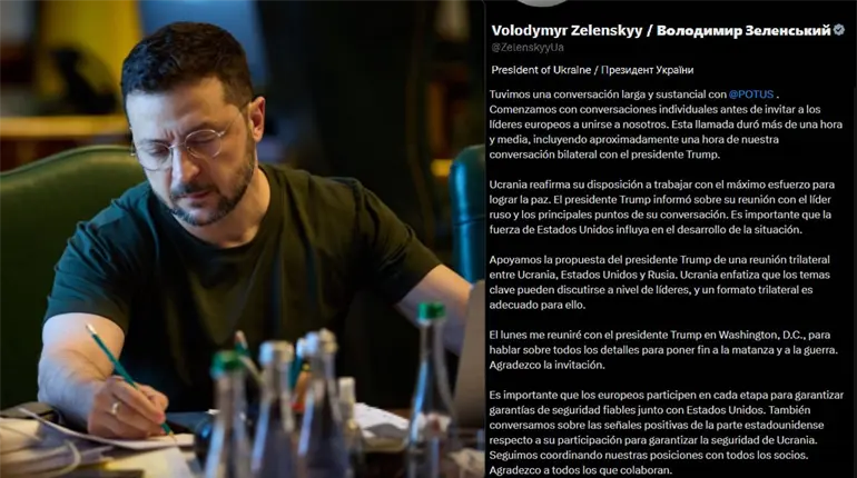 Zelenski se reunir&aacute; con Trump este lunes en Washington