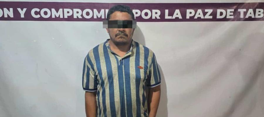 Capturan a presunto líder de grupo criminal dedicado al huachicol en Paraíso