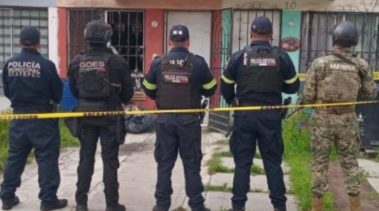 Incendio de inmueble descubre "narcobodega" en Edomex
