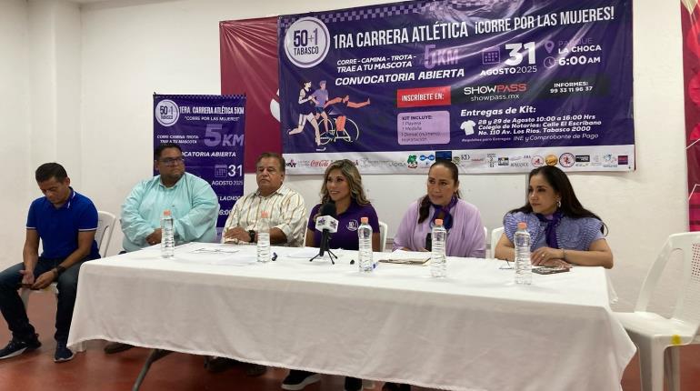Anuncian oficialmente la carrera atlética 50+1 "corre por las mujeres"
