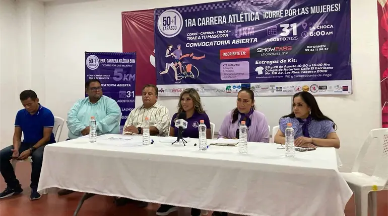 Anuncian oficialmente la carrera atlética 50+1 "corre por las mujeres"