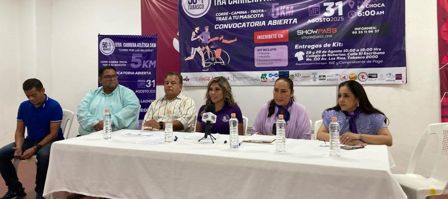 Anuncian oficialmente la carrera atlética 50+1 "corre por las mujeres"