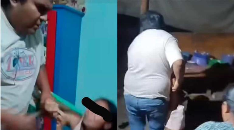 Destituyen a funcionario municipal de Yucatán tras ser grabado agrediendo a menor de edad