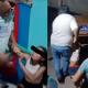 Pareja y menor se salvan de ser arrollados por tráiler tras accidente