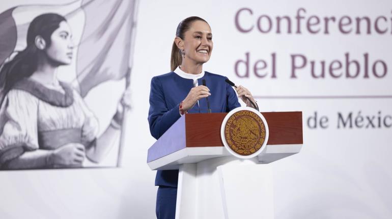 Sheinbaum rechaza sugerencia de distanciarse de AMLO; "cuanto coraje le tienen", reprocha a la derecha