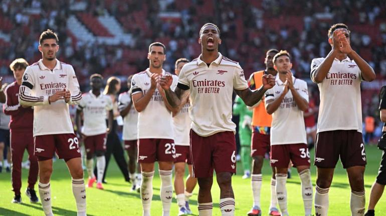 Arsenal vence por la mínima al Manchester United en la jornada 1 de la Premier League