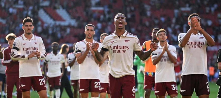 Arsenal vence por la mínima al Manchester United en la jornada 1 de la Premier League