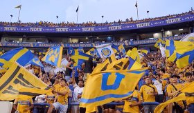 Detienen y vetan a aficionados de Tigres que agredieron a americanistas