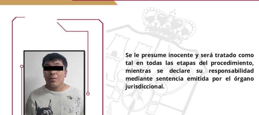 Asegura FIRT Olmeca a sujeto por delitos contra la salud y posesión de arma de fuego