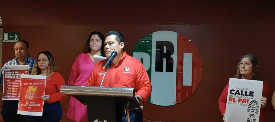 A cerrar filas contra la Reforma Electoral, convoca PRI Tabasco