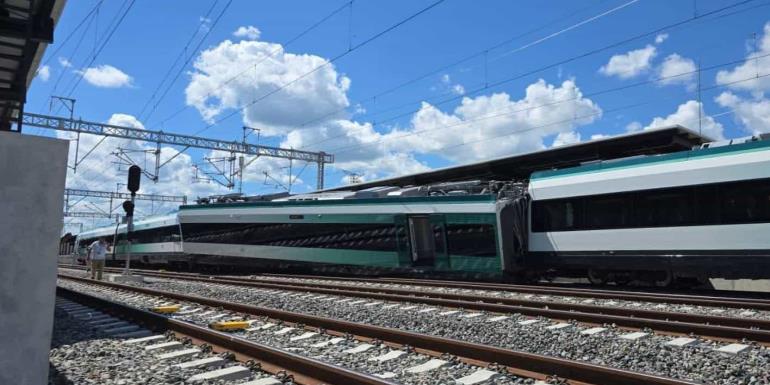 Descarrila Tren Maya en Izamal, Yucatán