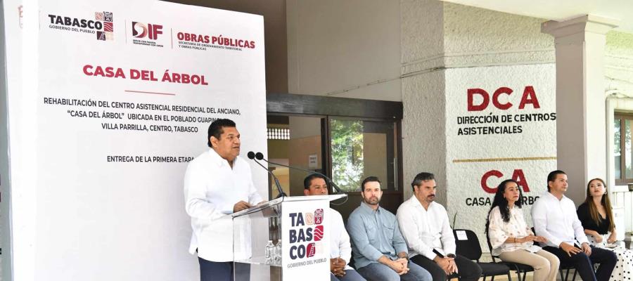 Inauguran rehabilitación de la Casa del Árbol; inversión fue de 4.3 mdp