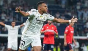Con penal de Mbappé, Real Madrid gana por la mínima al Osasuna