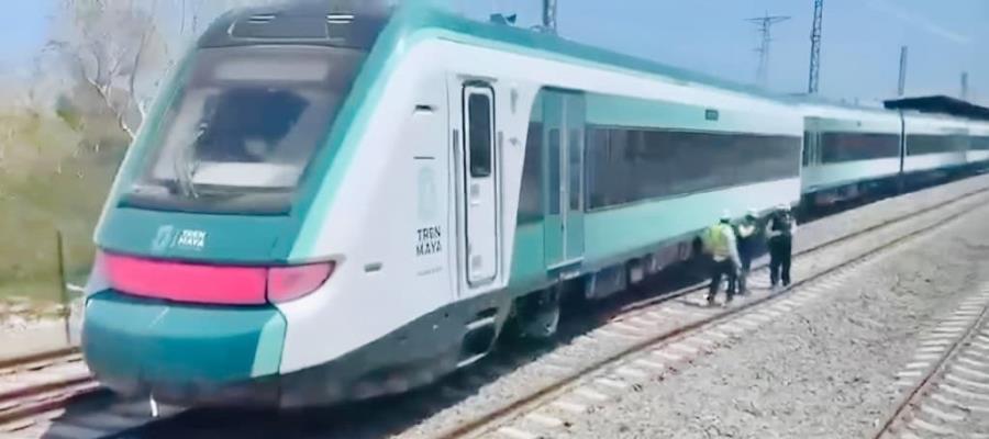 PAN exige parar actividades del Tren Maya tras descarrilamiento