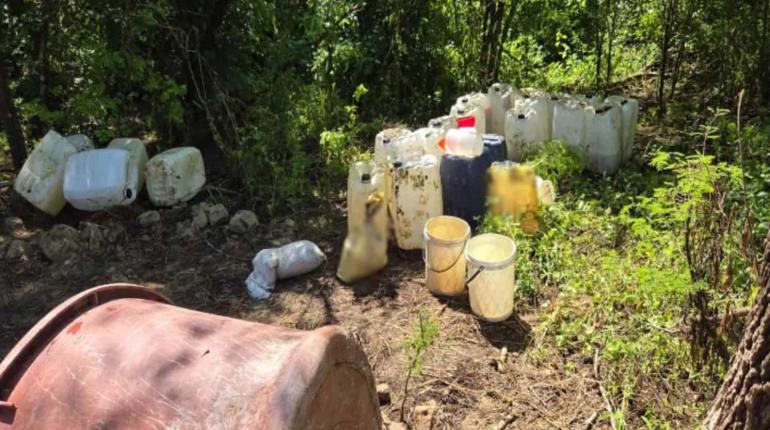 Destruyen 6 laboratorios clandestinos en Sinaloa con afectación al crimen por 219 mdp