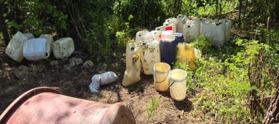Destruyen 6 laboratorios clandestinos en Sinaloa con afectación al crimen por 219 mdp
