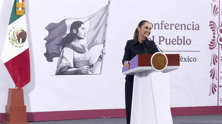 Anuncia Sheinbaum dos informes presidenciales en su primer año de gobierno